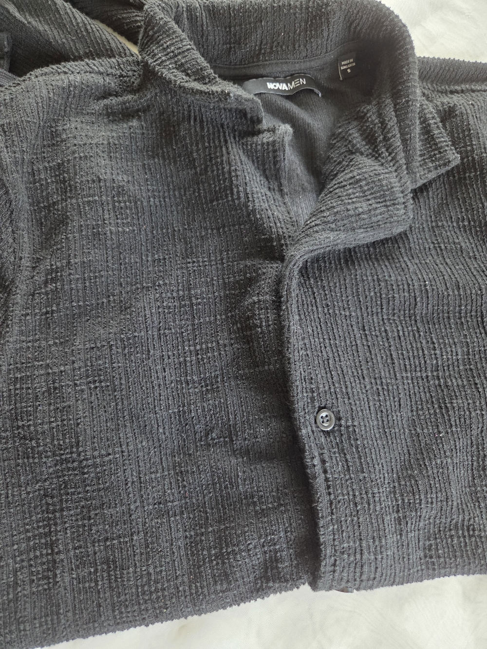 Cozy Black Knit Lounge Set - Picture 13 of 15